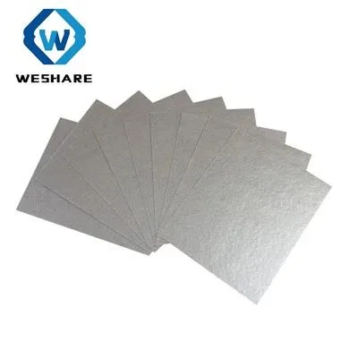 Hoja de mica flexible